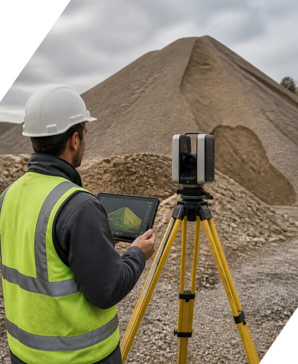 Лазерное 3D сканирование насыпей в Мариинске от 15297 р. | ЭкспертизаРоссия